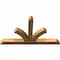 Ekena Millwork Richland Rough Sawn Timber Gable Bracket, Western Red Cedar, 84"W x 49"H x 6"D x 6"F, 14/12 Pitch GBW084X49X0606RIC00RWR - alternate 2
